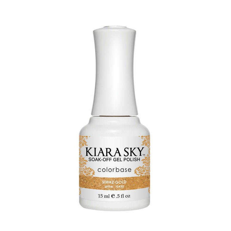 KIARA SKY – GEL POLISH - G433 STRIKE GOLD